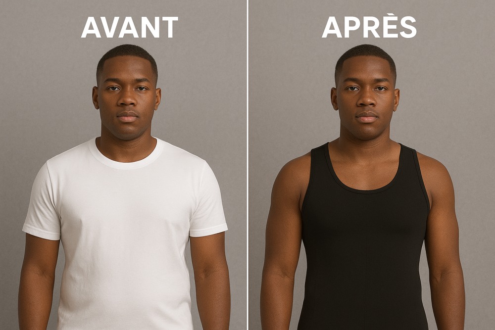 Débardeur Gainant Gynécomastie – Silhouette Redessinée FasFitness – Image 2